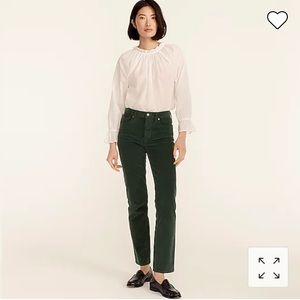 J Crew Vintage slim-straight corduroy pant